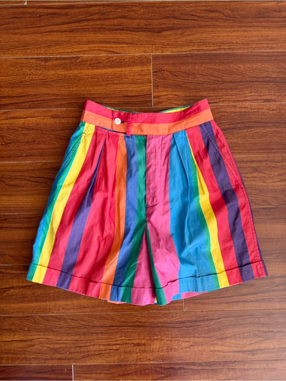Vintage Ralph Lauren Colourful Striped Shorts size 4